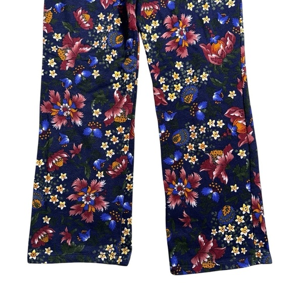 Anthropologie Daily Practice Floral Kick Flare Lounge Pants Womens S - Picture 7 of 8